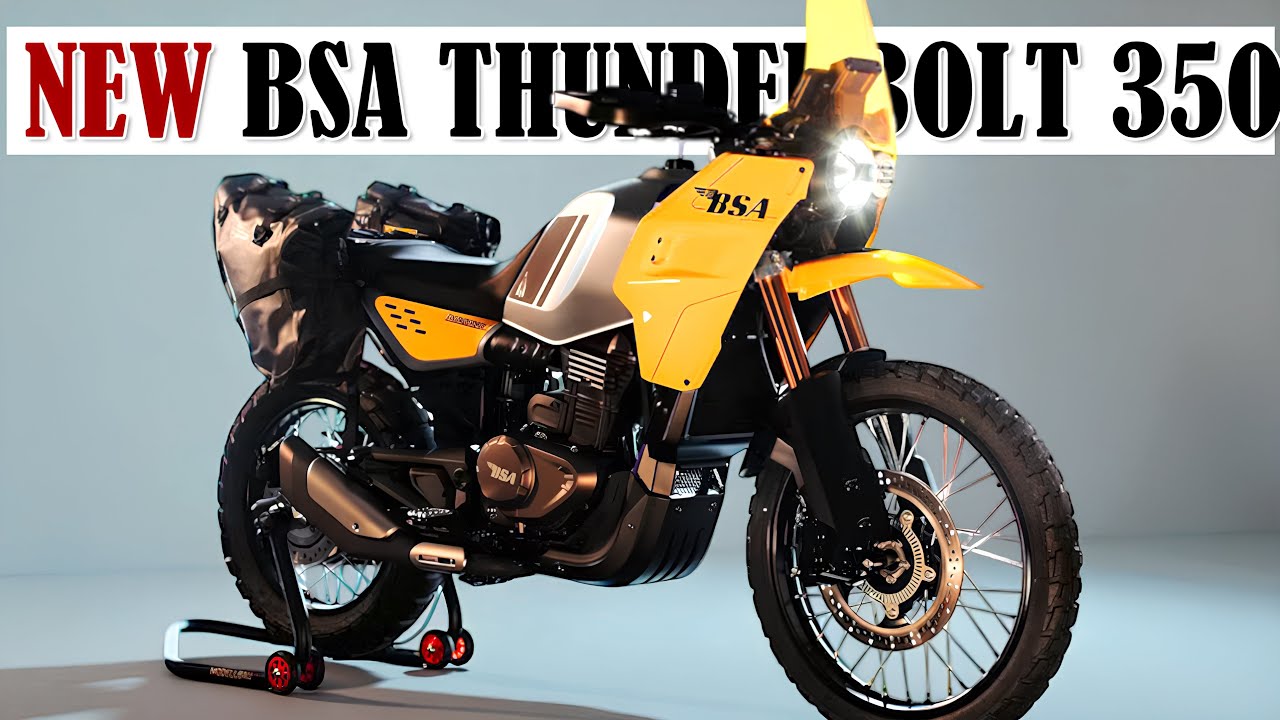 Выпущен BSA Thunderbolt 350 2026 года: все, что вам нужно знать!
