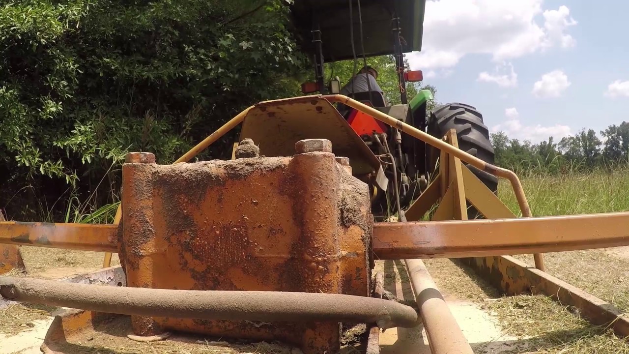 Bush hogging - YouTube