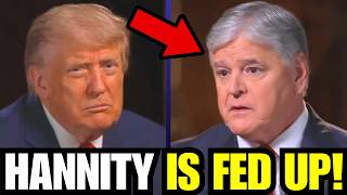 Hannity SNAPS at Trump for FAILING MISERABLY Wealth