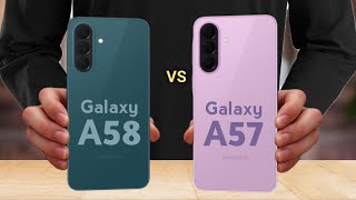 Samsung Galaxy A58 5G Vs Samsung Galaxy A57