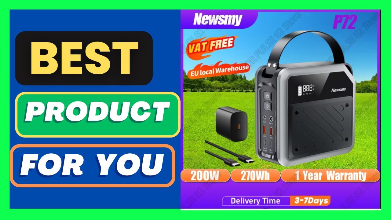 Newsmy P72 Portable Power Station 200W