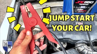 How To Properly Jump Start Your Cadillac Cts - Jnc 660 Jump N Carry Jump Starter Test