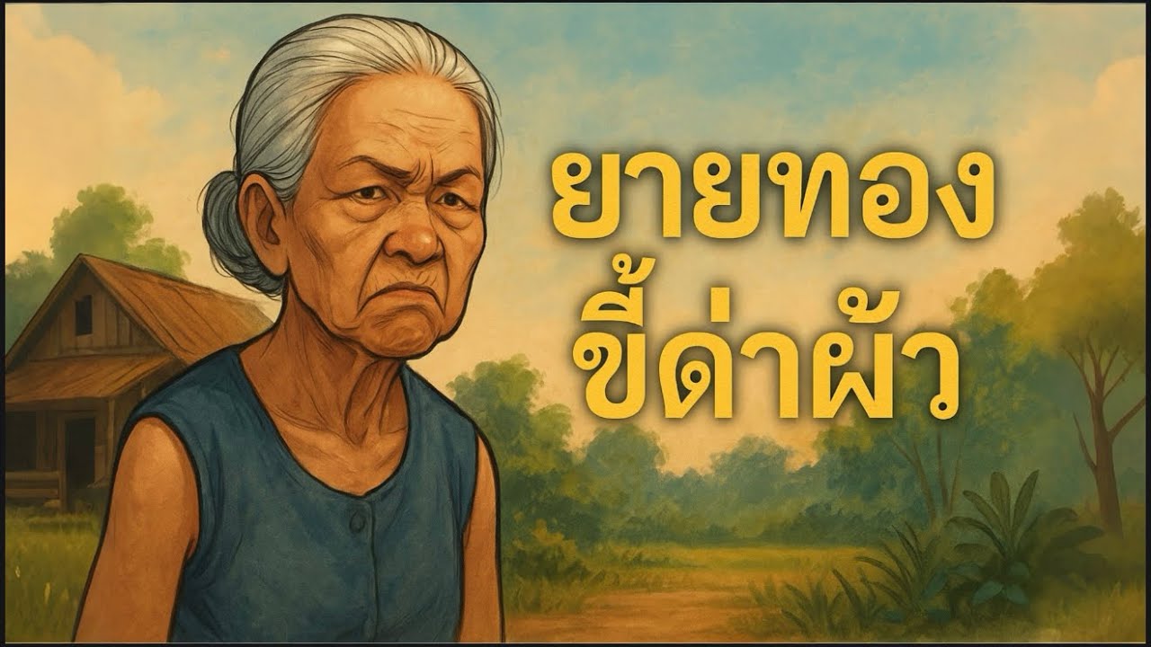 ยายทอง ขี้ด่าผัว ด่าทุกวันจนผัวจากไป วันที่เหลือมีแค่ความเงียบและน้ำตา#นิทาน #นิทานก่อนนอน 
