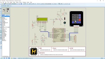 PIC18 control de un motor DC por clave de acceso