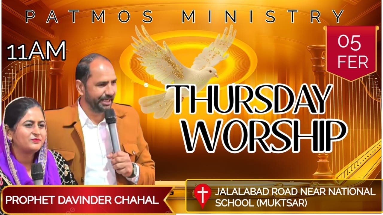 05/02/2026 THURSDAY MEETING BIG BLESSINGS WITH MAN OF GOD PROPHET DAVINDER CHAHAL MINISTRY