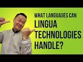 What are the languages lingua technologies international can translate into and from shorts