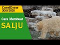 Coreldraw Tutorial - Cara Membuat Efek Salju | graphic design