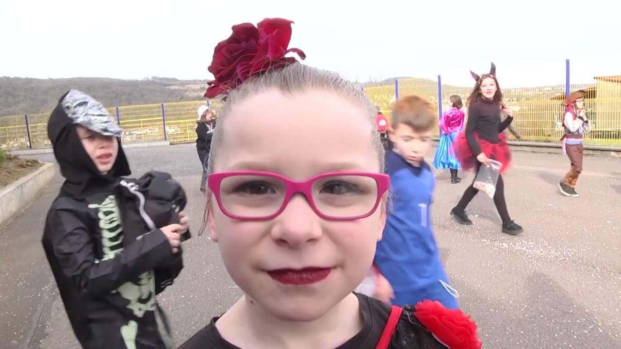 Carnaval à l'école élémentaire de la Ville Haute - 6 mars 2017