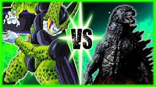 Perfect Cell Vs Godzilla Part 2