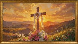 4K Jesus Sunrise Screensaver | Peaceful Christian Art for Samsung Frame TV