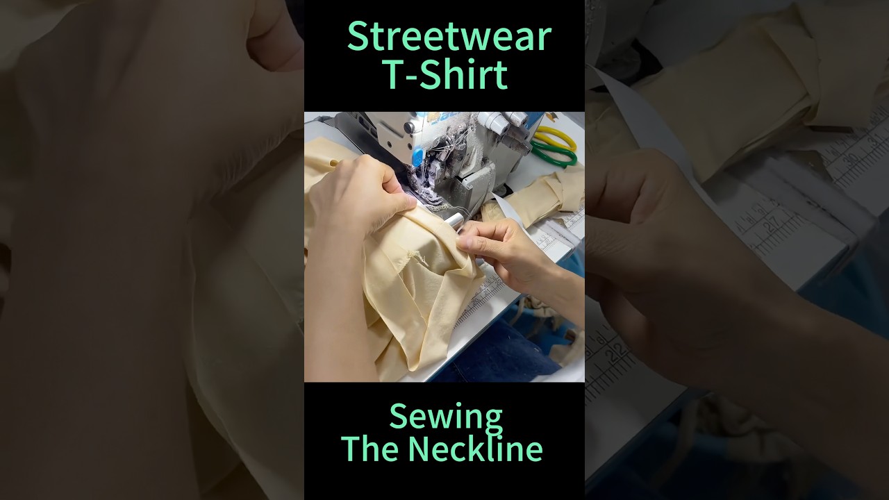 T-shirt sewing 