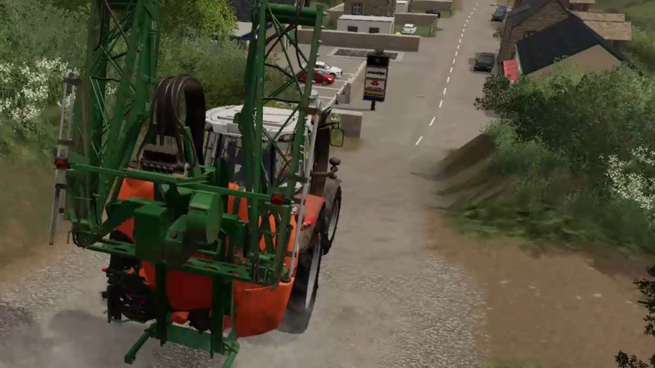 Spraying crops in June  ( BallinCraig FS19 Season 2 )