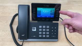 BLF (Single Button) Transfers on a Yealink T54W Desk Phone
