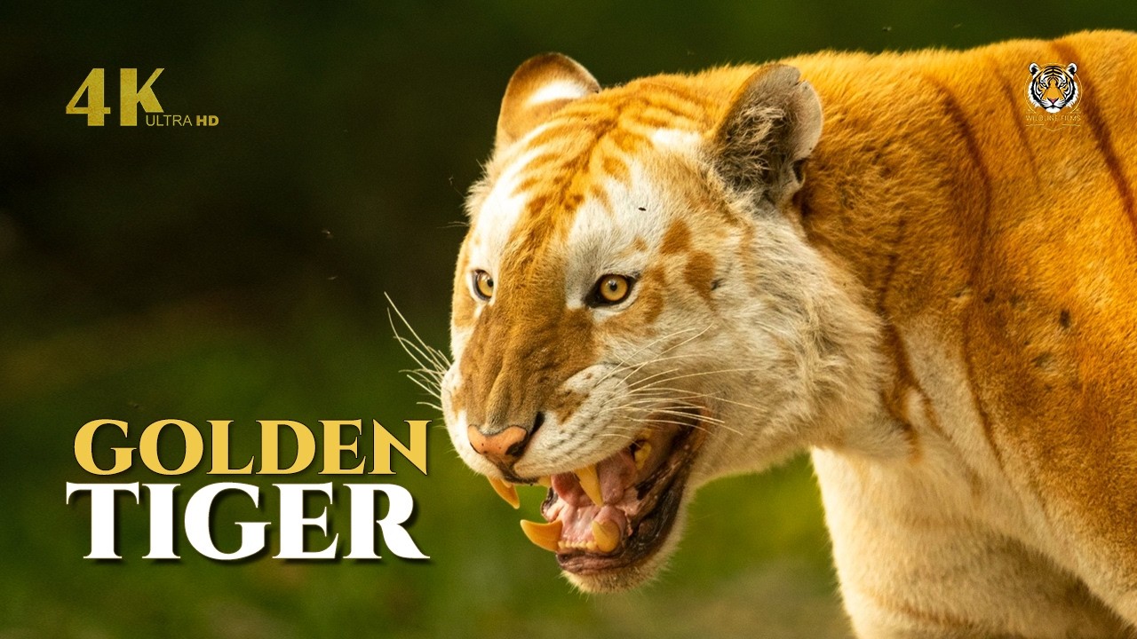 Tigers of Kaziranga – Including the Ultra‑Rare Golden Tiger | 4K Nature Documentary