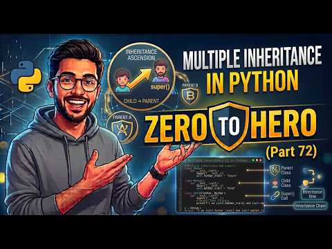Multiple Inheritance in Python | Zero to Hero (Part 72)