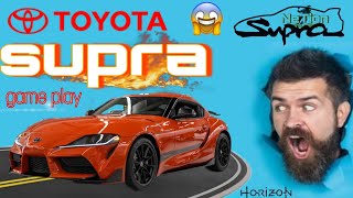 Toyota Supra 🎮 Game play|| Rally Horizon Game App|| Toyota GR Supra GT4 EVO model. #supra #car #game screenshot 3