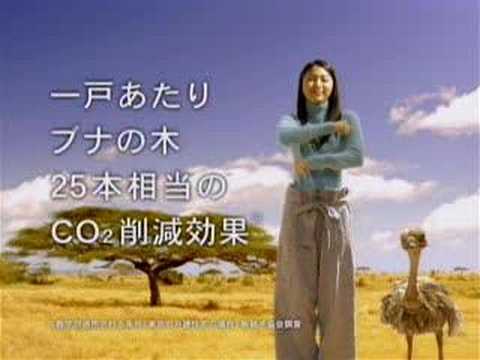 成海璃子　エコガラス「だんだん常識、熱遮断／夏」編