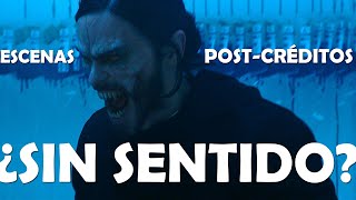 ¿NO tienen SENTIDO las ESCENAS POST-CRÉDITOS de MORBIUS | EXPLICACIÓN de POST-CRÉDITOS de MORBIUS