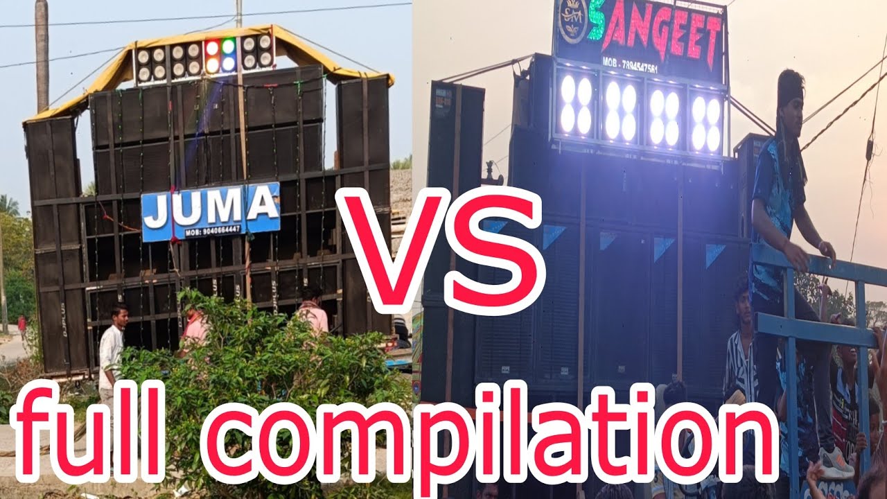 compilation saraswati puja bhasani JUMA MUSICAL VS A1SANGEET MUSICAL #jumamusical #jagannathmk #juma