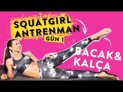 Squatgirl Antrenman Serisi: Bacak & Kalça