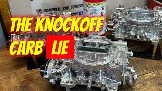 How do Knockoff Carburetors Perform on an Engine?
The market has been flooded with cheap chinese knock off carburetors. And while a few folks are happy to buy junk from thieves, the question remains. Are they good quality or garbage? Well test them today and find out.
Edelbrock AVS2 - https://a.co/d/cmCaF4y
Vacuum gauge - https://a.co/d/7VdFxJg
My AFR - https://a.co/d/gJmztJD
Cheap ARP option (way less features but effective) - https://a.co/d/gfbxTXZ
New timing light - https://a.co/d/9uqGSEW
Old Timing light - https://amzn.to/4ef8hcP
Knock off 1 - https://youtu.be/6b5S4x72ldA?si=wQUH7NOPewxB20pE
Knock off 2 - https://youtu.be/L8xmawlnA48?si=OWXA6iZagdzK2Pq6
Knock off 3 - https://youtu.be/59fmPpZAnl8?si=CY8TRBQyg5gSFcfT
My carburetors for sale - https://musclecarsolutionscarbs.com/
Order MCS Merch Here - https://muscle-car-solutions.creator-spring.com/
Were on Facebook! - https://www.facebook.com/groups/660846365791157
Im on Instagram! - https://www.instagram.com/muscle_car_solutions/
Wanna buy me a beer? ;) I like beer! https://www.patreon.com/musclecarsolutions
Buy me a Coffee (actually its gonna be a beer) - https://buymeacoffee.com/musclecarsolutions
New video cam! - https://a.co/d/8qUmgEG
Action cam mic - https://a.co/d/dncLoKx
Gimbal - https://amzn.to/44zKNd9
My Canon DSLR - https://a.co/d/3Vzd8U9
Tokina lens - https://a.co/d/5FHMUCp
Canon 50mm - https://a.co/d/4r0bVKJ
My Amazon Store - https://www.amazon.com/shop/bonehead
#knockoff #temu #carburetor How do Knockoff Carburetors Perform on an Engine?