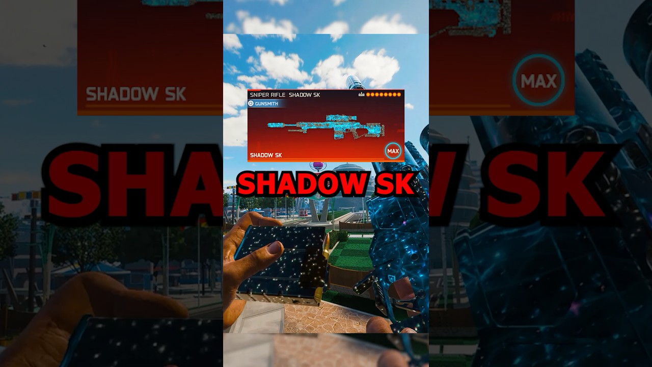 Снайперская винтовка Shadow SK с максимальной скоростью в Black Ops 7 (лучшая сборка класса Shado...