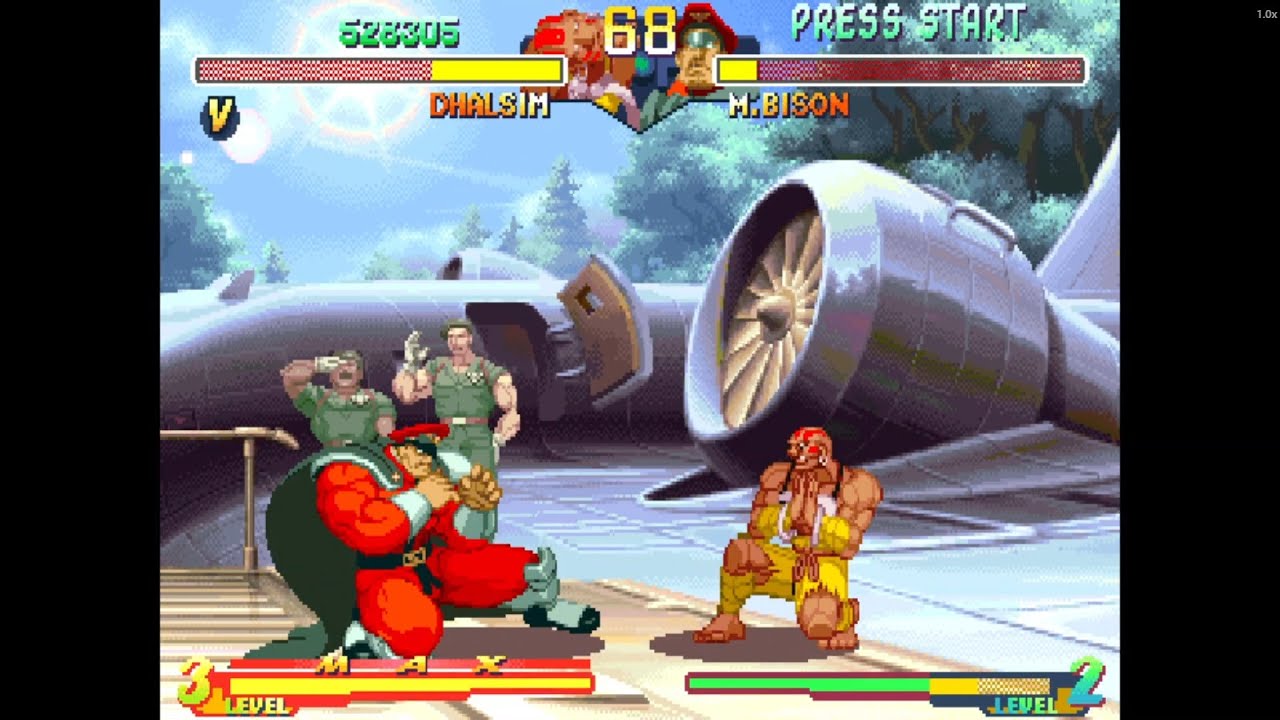 DHALSIM — The Mystic Yogi! | Street Fighter Alpha 2 Retro Gameplay