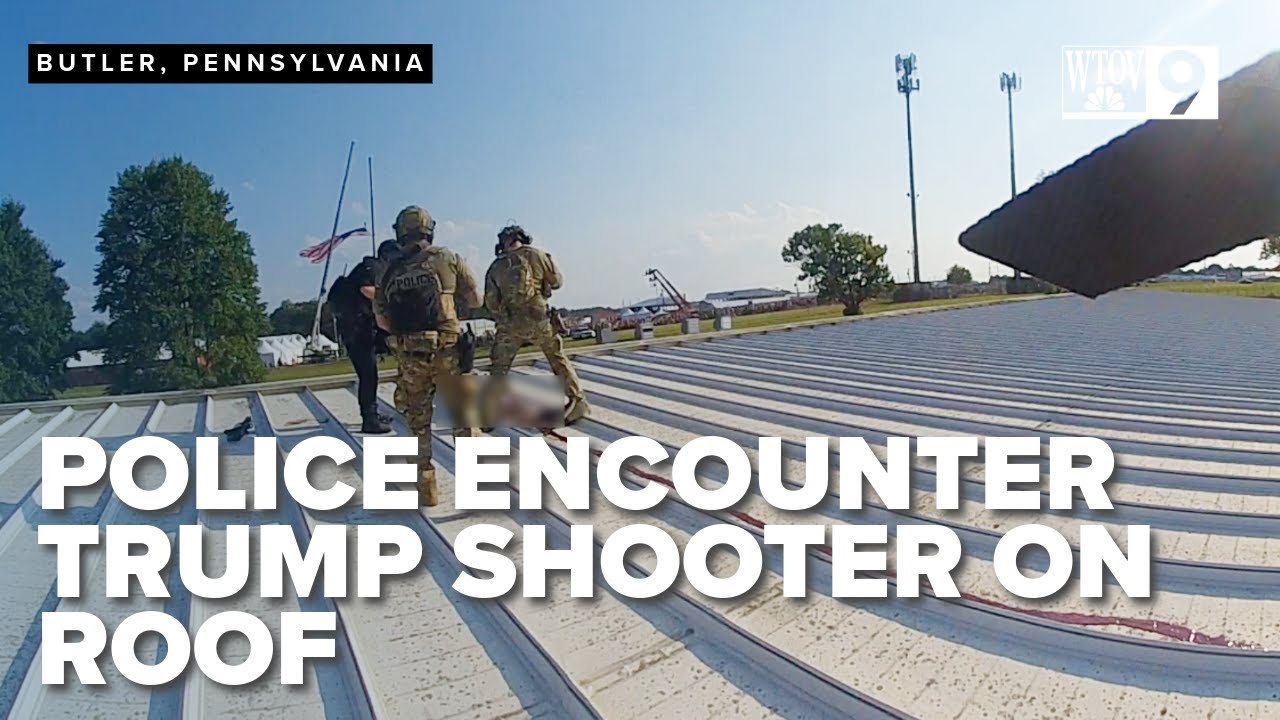 Police encounter with Trump shooter caught on body camera