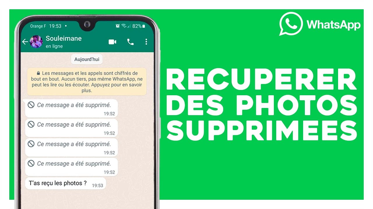 Comment Recuperer Des Photos Supprimer