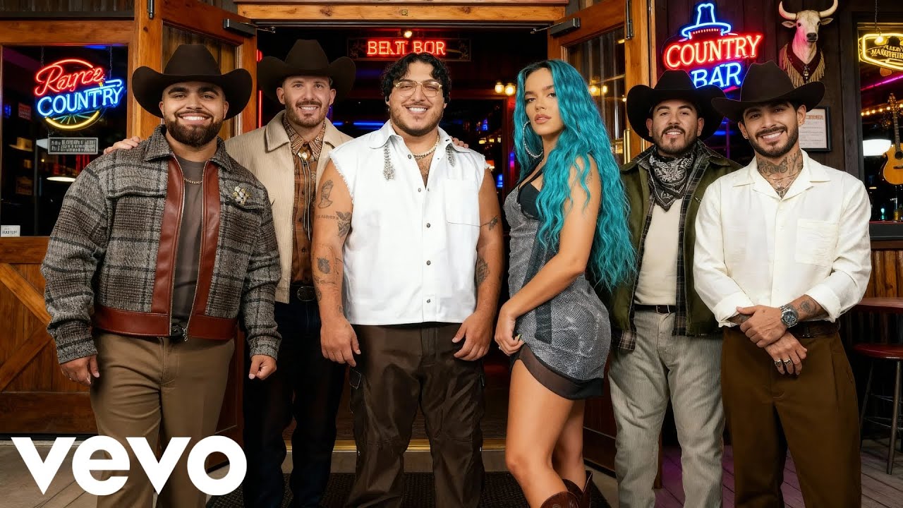 Grupo Frontera, Karol G – Tu Sombra Aquí (Official Music Video)