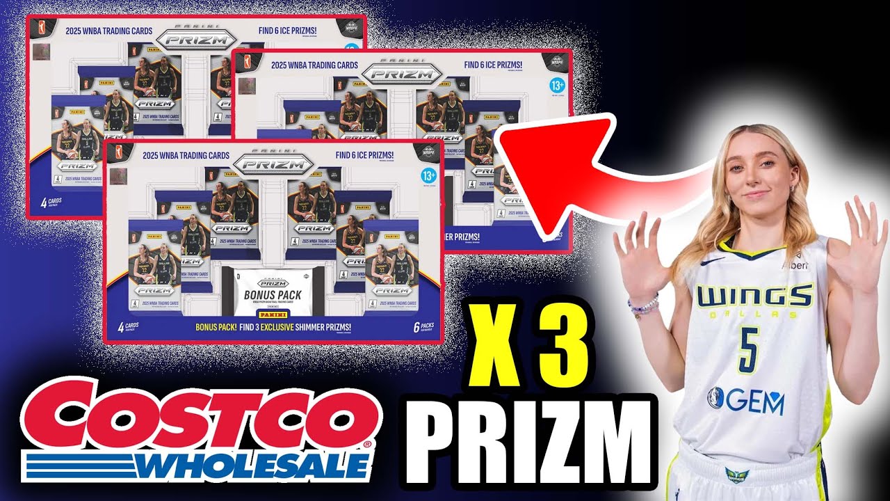 2025 Panini Prizm WNBA Basketball Costco Box Review