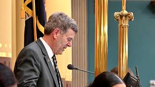 Sen. Daley Gives the Invocation