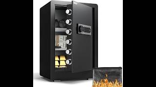 Review: DAYI D-60 Safe Box | 3.0 Cubic Feet Fireproof Home Security Safe