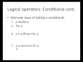 01 : Propositional Logic - العبارات المنطقية