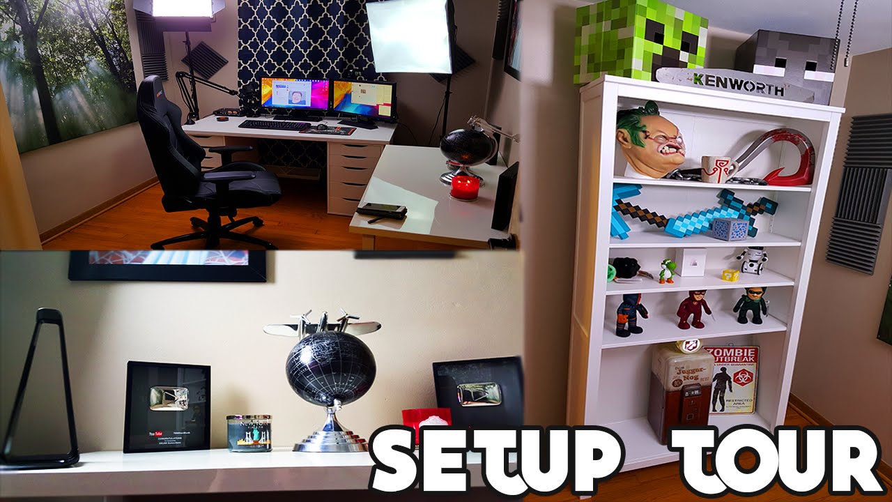 ULTIMATE SETUP TOUR! (TBNRKenWorth Office 2016) | TBNRKENWORTH