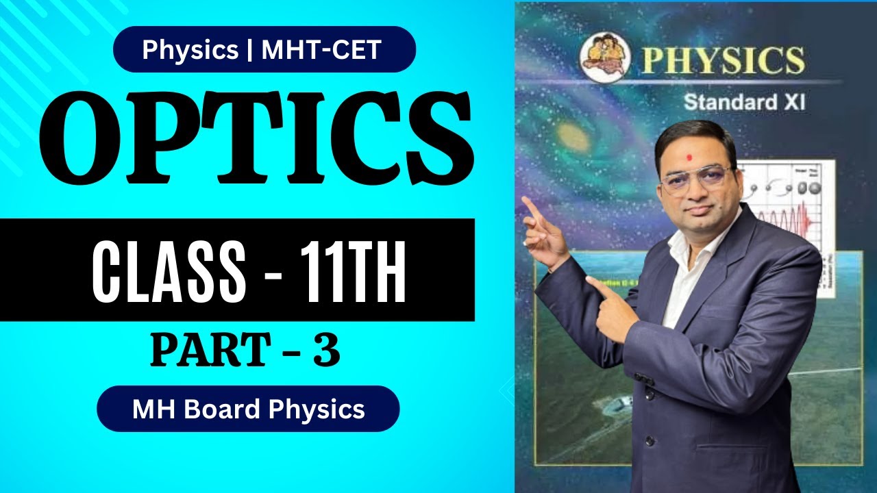 Optics Class 11th Physics Part 3 YouTube