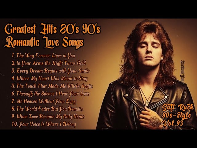 Greatest Hits 80s 90s Romantic Love Songs | Soft Rock Ballads