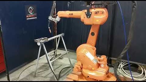 Abb Used Robot IRB 1600 M2004 irc5 controller with Fronius tps4000