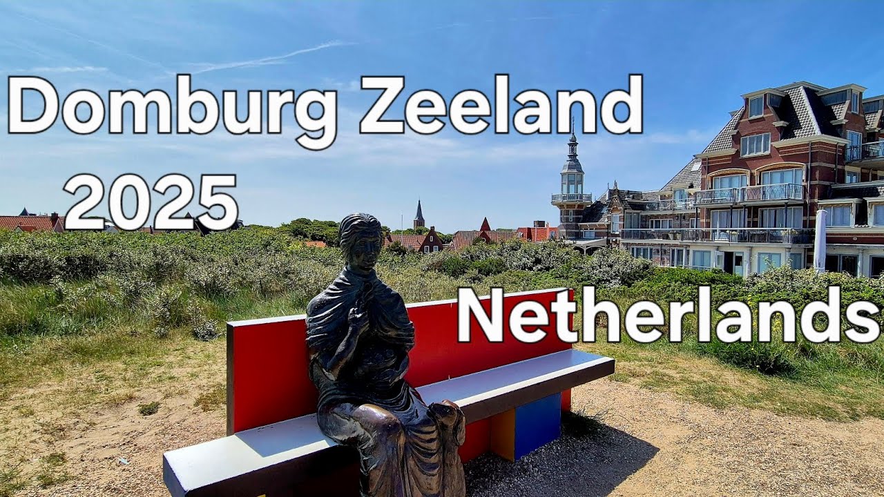 🇳🇱 2025 Domburg Zeeland Netherlands 4k Walkingtour @TravelwithHugoF#domburg #zeeland