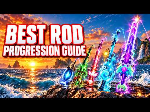 *NEW* BEST ROD PROGRESSION GUIDE in Fisch! ROBLOX
