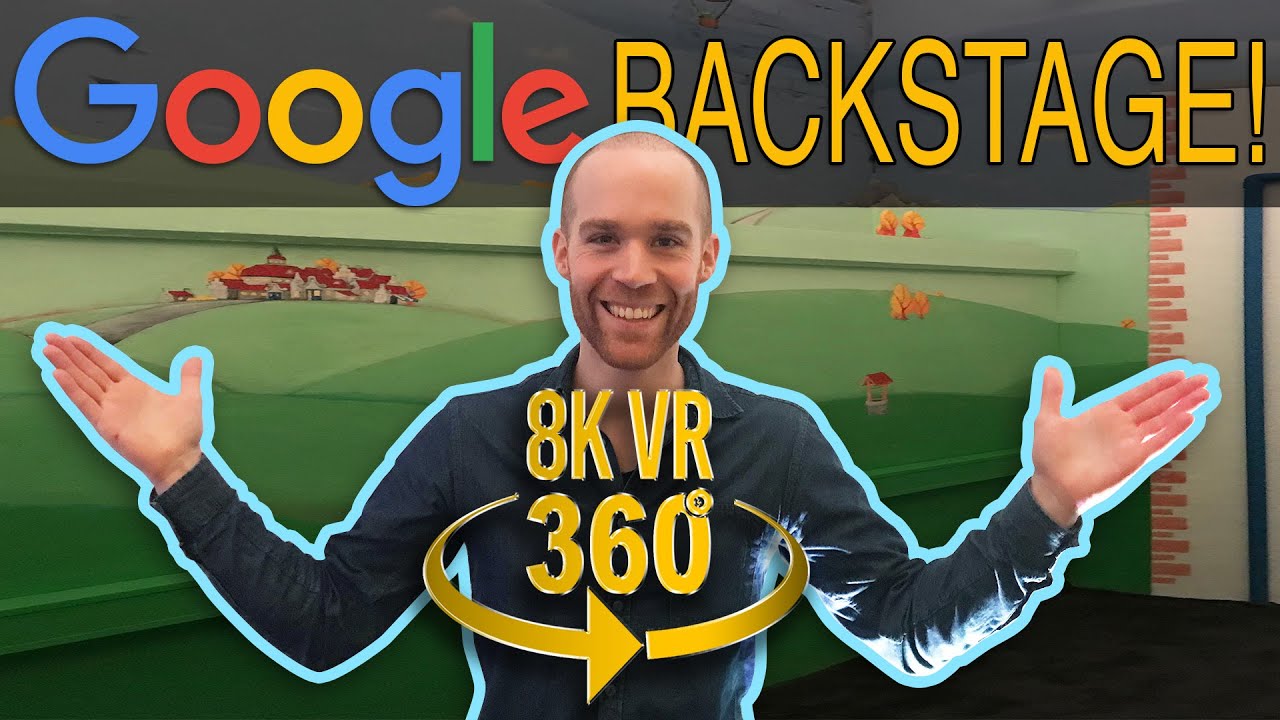 Escape Room Google Backstage- Guided Tour - 8K 360 VR Video!