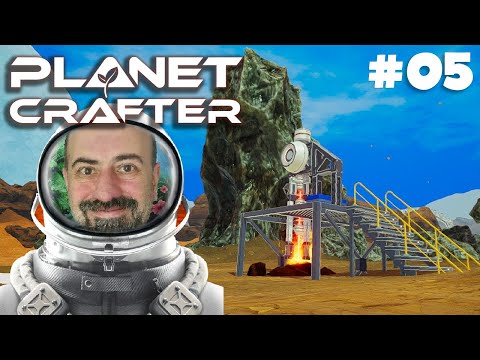 Arrumando a Big Base, Ósmio e fazendo o Minerador Automático - The Planet Crafter Gameplay #05