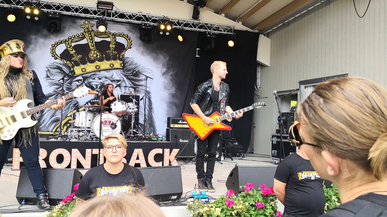 Frontback - Guitar Intro + Dead Man On The Road [Live at Kristianstad Rockfest 2019-07-13]
