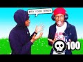 My Little Brother taught me how to play FORTNITE FINALLY!!! *I BECAME A GOD