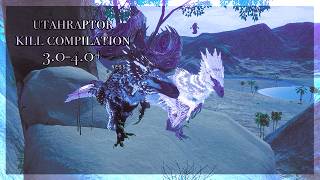 Utahraptor Kill Compilation on 2 Beasts of Bermuda