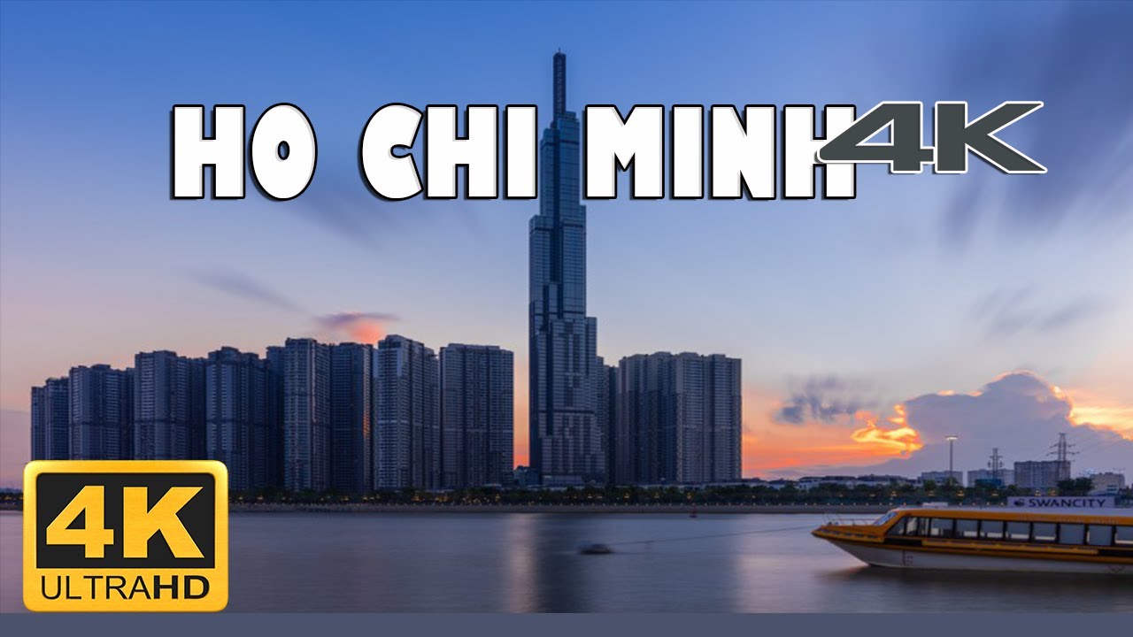 Ho Chi Minh-City (Saigon) , Vietnam 🇻🇳 | 4K Drone Footage