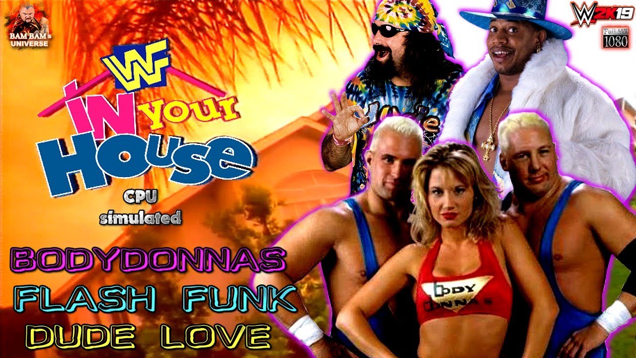 The Bodydonnas w./ Sunny VS. Flash Funk & Dude Love | WWF | Gameplay