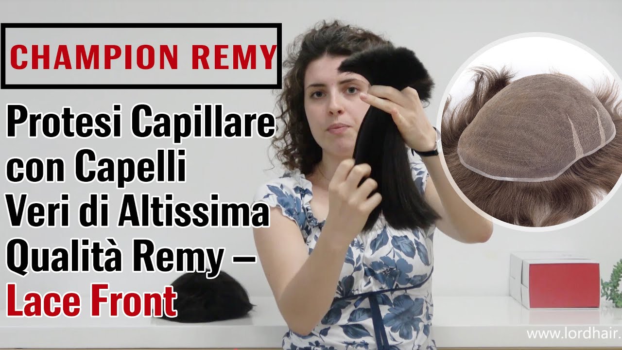 Protesi Capillare con Capelli Veri di Altissima Qualità Remy – Lace Front | Lordhair