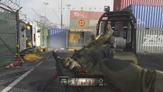 CoD:MW ... Collateral using a teammate's head (LOL) ... and a cameo by Mannox