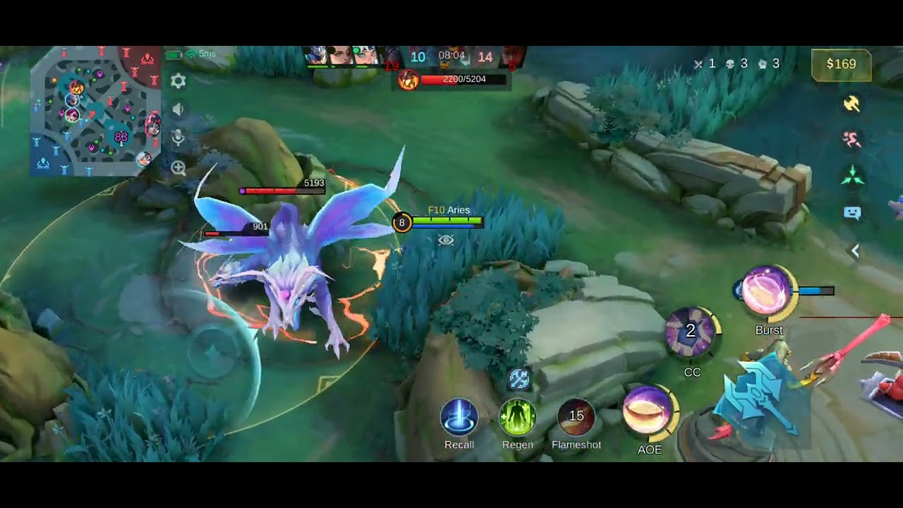 Mlbb Nana Gameplay 61 (6/5/13)